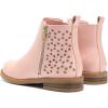 image:imageDREAM PAIRS Girls Ankle Boots Kids Fashion Booties with Glitter Stars Side Zipper Low Heels Warm Shoes for ToddlerLittle KidBig KidPinkPu