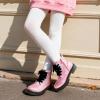 image:imageDREAM PAIRS Girls Boys Glitter Ankle Boots Side Zipper Combat Shoes with Lace Up for ToddlerLittle KidBig KidPinkPu