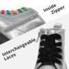 image:imageDREAM PAIRS Girls Boys Glitter Ankle Boots Side Zipper Combat Shoes with Lace Up for ToddlerLittle KidBig KidSilverPu