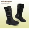 image:imageDREAM PAIRS Girls Faux Fur Lined Knee High Winter Riding BootsToddlerLittle KidBig KidBlack