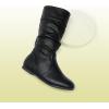 image:imageDREAM PAIRS Girls Faux Fur Lined Knee High Winter Riding BootsToddlerLittle KidBig KidBlackPu