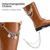 image:imageDREAM PAIRS Girls Riding Boots Knee High Side Zipper Mid Calf Shoes Little KidBig KidTan