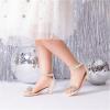 image:imageDREAM PAIRS Girls Sandals Ankle Strap Square Toe Low Heel Bow Flower Dress ShoesWhite