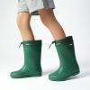 image:imageDREAM PAIRS Kids Rain Boots Boys Girls Lightweight Boots Waterproof Easyon Outdoor Playing Rain Boot UnisexChildDark Green