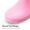 image:imageDREAM PAIRS Kids Rain Boots Boys Girls Lightweight Boots Waterproof Easyon Outdoor Playing Rain Boot UnisexChildPink