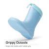 image:imageDREAM PAIRS Kids Rain Boots Boys Girls Lightweight Boots Waterproof Easyon Outdoor Playing Rain Boot UnisexChildSky Blue