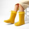 image:imageDREAM PAIRS Kids Rain Boots Boys Girls Lightweight Boots Waterproof Easyon Outdoor Playing Rain Boot UnisexChildYellow