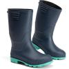 image:imageDREAM PAIRS Kids Rain Boots EasyOn Lightweight NonSlip Outsole for Boys amp Girls Outdoor Rainy Day PlayNavyGreen
