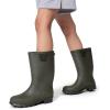 image:imageDREAM PAIRS Kids Rain Boots EasyOn Lightweight NonSlip Outsole for Boys amp Girls Outdoor Rainy Day PlayOlive