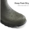 image:imageDREAM PAIRS Kids Rain Boots EasyOn Lightweight NonSlip Outsole for Boys amp Girls Outdoor Rainy Day PlayOlive