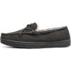 image:imageDREAM PAIRS Mens Moccasin Slippers Fuzzy Plush House Shoes Indoor Outdoor Fleece Lining Loafers