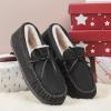 image:imageDREAM PAIRS Mens Moccasin Slippers Fuzzy Plush House Shoes Indoor Outdoor Fleece Lining Loafers