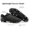 image:imageDREAM PAIRS Mens Sport Flexible Athletic Lace Up Light Weight Outdoor Cleats Football Soccer ShoesBlackDarkGrey