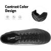image:imageDREAM PAIRS Mens Sport Flexible Athletic Lace Up Light Weight Outdoor Cleats Football Soccer ShoesBlackGrey