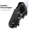 image:imageDREAM PAIRS Mens Sport Flexible Athletic Lace Up Light Weight Outdoor Cleats Football Soccer ShoesBlackGrey