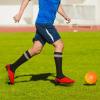 image:imageDREAM PAIRS Mens Sport Flexible Athletic Lace Up Light Weight Outdoor Cleats Football Soccer ShoesRedBlack
