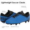 image:imageDREAM PAIRS Mens Sport Flexible Athletic Lace Up Light Weight Outdoor Cleats Football Soccer ShoesRoyalBlack