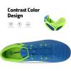 image:imageDREAM PAIRS Mens Sport Flexible Athletic Lace Up Light Weight Outdoor Cleats Football Soccer ShoesRoyalLemonGreen