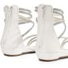 image:imageDREAM PAIRS Womens Ankle Strap Flat Sandals Summer Dressy Strappy Gladiator Rhinestones SandalsWhite
