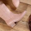 image:imageDREAM PAIRS Womens Cowboy Boots Pull On Cowgirl Boots Mid Calf Western Boots Available in Regular and Wide CalfPink
