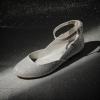 image:imageDREAM PAIRS Womens Dress Flats Ballet Low Wedge Round Toe Ankle Strap Comfortable Casual Flats ShoesSilver Glitter