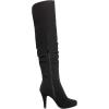 image:imageDREAM PAIRS Womens HIGHPLAT Chunky Thigh High Over The Knee High Heel BootsBlackNubuck1