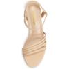 image:imageDREAM PAIRS Womens Kitten Heels Open Round Toe Comfortable Strappy Heels for Dressy Wedding Party Evening SandalsNudenubuck