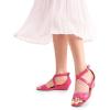 image:imageDREAM PAIRS Womens Low Wedge Sandals Ankle Strap Heel Sandal Open Toe Wide Dress Summer ShoesHot Pinkpu