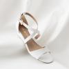 image:imageDREAM PAIRS Womens Low Wedge Sandals Ankle Strap Heel Sandal Open Toe Wide Dress Summer ShoesWhitepu