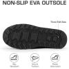 image:imageDREAM PAIRS Womens Mid Calf Winter Snow Boots Fashion FuzzyChic Buckle BootiesBlack