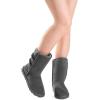 image:imageDREAM PAIRS Womens Mid Calf Winter Snow Boots Fashion FuzzyChic Buckle BootiesGrey
