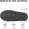 image:imageDREAM PAIRS Womens Mid Calf Winter Snow Boots Fashion FuzzyChic Buckle BootiesGrey