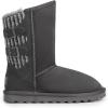 image:imageDREAM PAIRS Womens Mid Calf Winter Snow Boots Fashion FuzzyChic Buckle BootiesGrey