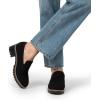image:imageDREAM PAIRS Womens Platform Chunky Heeled Loafers Womens Business Casual ShoesBlack