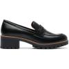 image:imageDREAM PAIRS Womens Platform Chunky Heeled Loafers Womens Business Casual ShoesBlack Pu