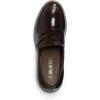 image:imageDREAM PAIRS Womens Platform Chunky Heeled Loafers Womens Business Casual ShoesBrown Pu