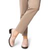 image:imageDREAM PAIRS Womens Platform Chunky Heeled Loafers Womens Business Casual ShoesPink Pat
