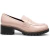 image:imageDREAM PAIRS Womens Platform Chunky Heeled Loafers Womens Business Casual ShoesPink Pat