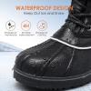 image:imageDREAM PAIRS Womens Snow Winter Boots Mid Calf Waterproof Duck Warm Outdoor Winter Boots ShoesBlack