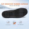 image:imageDREAM PAIRS Womens Snow Winter Boots Mid Calf Waterproof Duck Warm Outdoor Winter Boots ShoesBlack