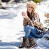 image:imageDREAM PAIRS Womens Snow Winter Boots Mid Calf Waterproof Duck Warm Outdoor Winter Boots ShoesBrown