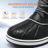 image:imageDREAM PAIRS Womens Snow Winter Boots Mid Calf Waterproof Duck Warm Outdoor Winter Boots ShoesGrey