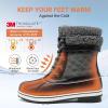 image:imageDREAM PAIRS Womens Snow Winter Boots Mid Calf Waterproof Duck Warm Outdoor Winter Boots ShoesGrey