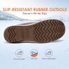 image:imageDREAM PAIRS Womens Snow Winter Boots Mid Calf Waterproof Duck Warm Outdoor Winter Boots ShoesTanKhaki