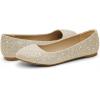 image:imageDREAM PAIRS Womens SoleShine Rhinestone Ballet Flats ShoesGold