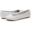 image:imageDREAM PAIRS Womens SoleShine Rhinestone Ballet Flats ShoesSilver