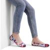 image:imageDREAM PAIRS Womens SoleSimple Wide Width Flats Ballerina Walking Flats Comfortable Slip on ShoesFloral