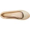 image:imageDREAM PAIRS Womens SoleSimple Wide Width Flats Ballerina Walking Flats Comfortable Slip on ShoesGoldGlitter
