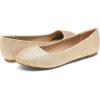 image:imageDREAM PAIRS Womens SoleSimple Wide Width Flats Ballerina Walking Flats Comfortable Slip on ShoesGoldGlitter