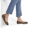 image:imageDREAM PAIRS Womens SoleSimple Wide Width Flats Ballerina Walking Flats Comfortable Slip on ShoesLeopardsuede